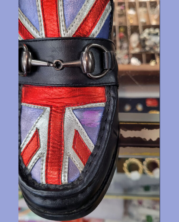 Florsheim  ZiZi's Sergeant Pepper Leather Loafers size 37 - Image 5