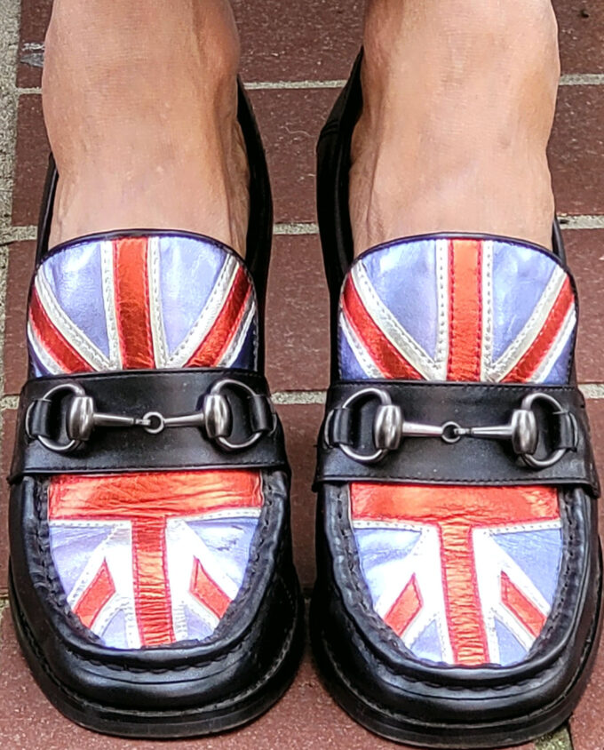 Florsheim  ZiZi's Sergeant Pepper Leather Loafers size 37 - Image 2
